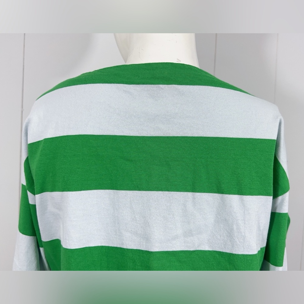 J Crew Relaxed long-sleeve boatneck T-shirt in stripe Size Small - Picture 8 of 14